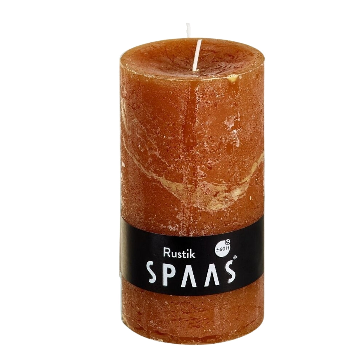 Spaas bloklys, brun, 7x13 cm (60 timer)