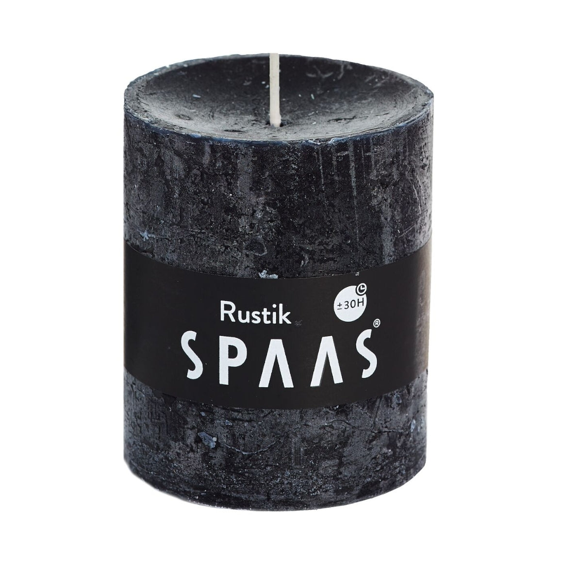 Spaas bloklys, sort, 7 x 8 cm